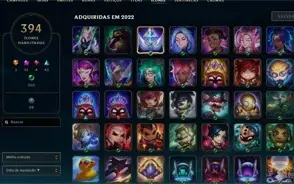 Conta League of Legends 408 SKINS EX MESTRE