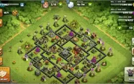 Clash of clans recém cv 10