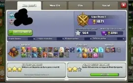 Clash of clans recém cv 10