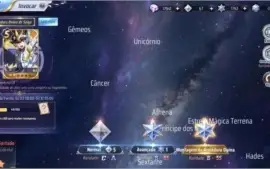 Saint Seiya Awakening - com 1740 gemas avançadas
