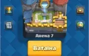 Conta Clash royale, nível 8, arena 7