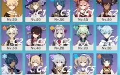 Accont with AYAKA C1 and more other 4 caracters 5 stars