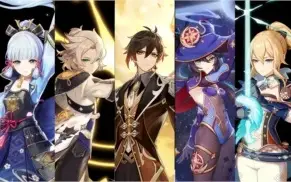 Accont with AYAKA C1 and more other 4 caracters 5 stars