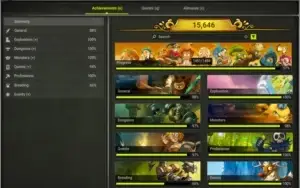 Vendo conta com Pandawa lvl 200 com 15 646 pontos de sucesso