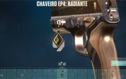 Conta ex radiante 2 chaveiros imo e 2 radiante varias skins