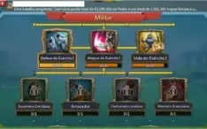 CONTA LORDS MOBILE - PRÉ T4 MELHOR CUSTO BENEFÍCIO