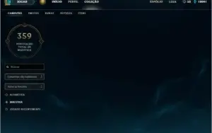 CONTA LEAGUE OF LEGENDS - 397 SKINS - ELO PLATINA 1