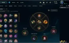 Conta Platina com 185 Skins