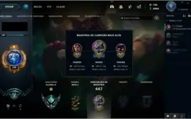 Conta Platina com 185 Skins