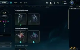 Conta Platina com 185 Skins
