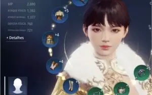 CONTA MIR4 COM PET ÉPICO - PERSONAGEM NV45 41K POWER
