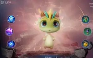 CONTA MIR4 COM PET ÉPICO - PERSONAGEM NV45 41K POWER