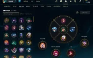 Conta Unranked com 20 Champs e 17 Skins ( 2 Prestigios )