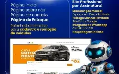 Site para Loja de Veículos com Estoque integrado