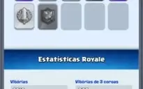 Conta Clash Royale Desafiante III