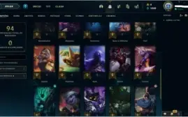 Conta smurf lvl 32 MMR alto