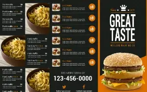 Pack Artes Canva Cardápios 2024 Premium