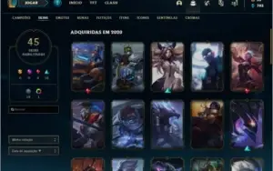 CONTA LOL PLATINA 3 BARATA