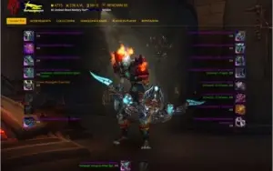 Hunter full pvp 1800x2 arco do tbc pra mog na bag varios pet