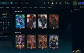 Conta Cheia de Skins, barato pra ir logo.
