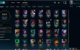 Conta de Lol G2/P4 93 skins