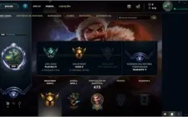 Conta de Lol G2/P4 93 skins