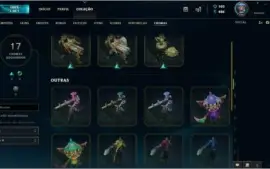 Conta de Lol G2/P4 93 skins