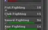 Paladin 110 + Knight 97 + Sorcerer 53