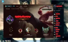 Vendo conta de LOL, platina 4.