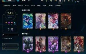 Conta League of Legends 323Skins(Ryze TRIUNFANTE)