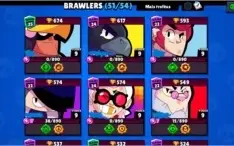 Conta Brawl Stars com 51 skins