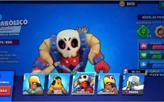 Conta Brawl Stars com 51 skins