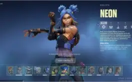 Conta LOL + Valorant com varias skins