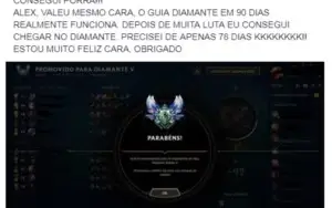 Guia Diamante em 90 Dias, em PDF - League of Legends
