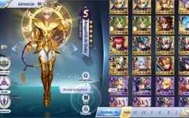 SAINT SEIYA AWAKENING - COM GEMAS AVANÇADAS E LIVROS