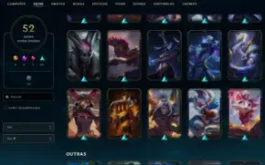 Conta Handlevel Nv 67 /52 Skins  / 60 Campeões / Full Acesso