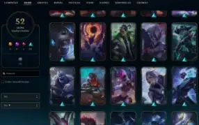 Conta Handlevel Nv 67 /52 Skins  / 60 Campeões / Full Acesso