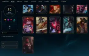Conta Handlevel Nv 67 /52 Skins  / 60 Campeões / Full Acesso
