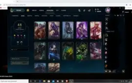 vendo conta no lol