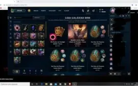 vendo conta no lol
