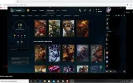 vendo conta no lol