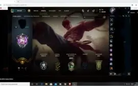 vendo conta no lol