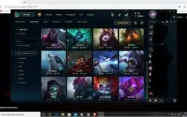 vendo conta no lol