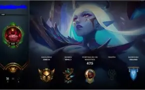 conta gold3 230 skins todos os champs