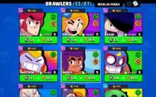 Conta Brawl Stars / BARATA > 52 Brawlers < Várias Skins