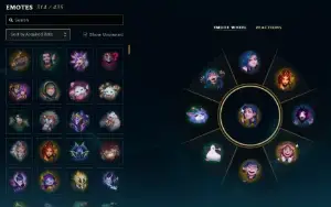 Conta League of Lengeds Diamante IV 466 skins