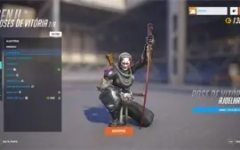 Overwatch - 7 armas douradas e 191 skins douradas