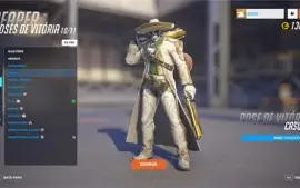 Overwatch - 7 armas douradas e 191 skins douradas