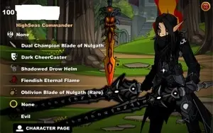 Conta aqw completa