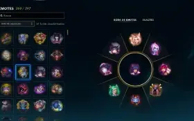 Conta Lol S3 1258 Skins + 205 Essencias Miticas